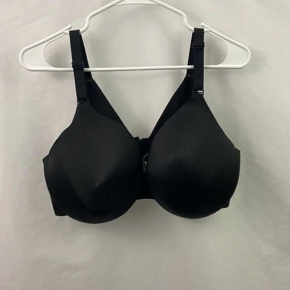 Cacique Black Lightly Lined Full Coverage 42D Bra - Picture 16 of 16